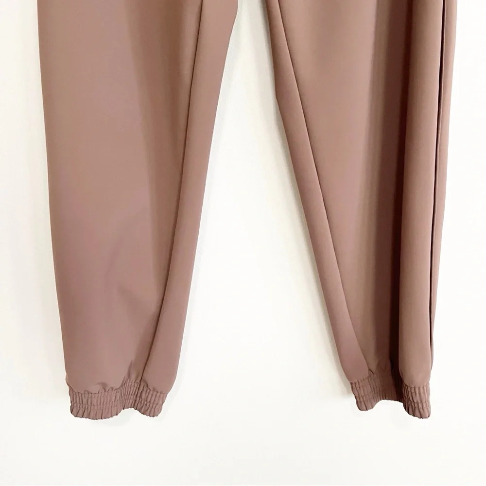 BOGO! Athleta Metropolis Jogger Satin Trim Mineral Brown Size 2